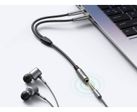 UGREEN AV193 Rozdzielacz audio AUX słuchawki + mikrofon do kabel mi - 1489022 - zdjęcie 4